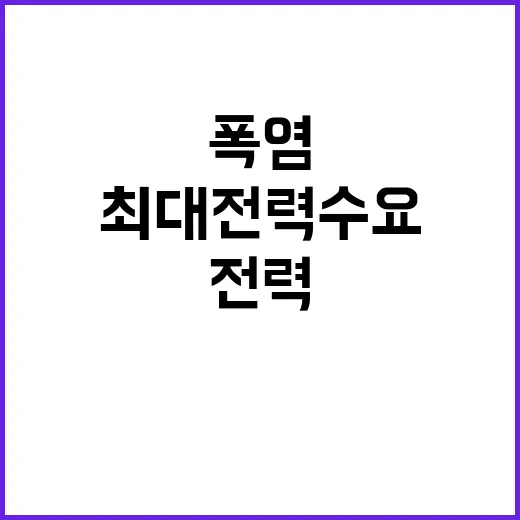 폭염, 역대 최대전…