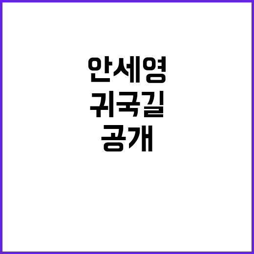 안세영, 귀국길에서…