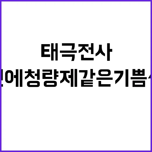 태극전사, 국민에 …