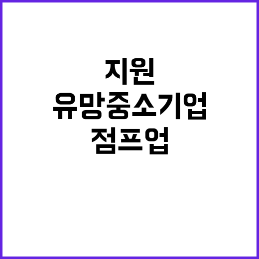 유망 중소기업, 점…