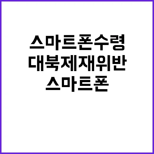 스마트폰 수령, 대…