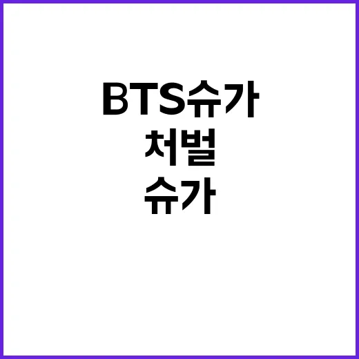 병무청 처벌, BT…