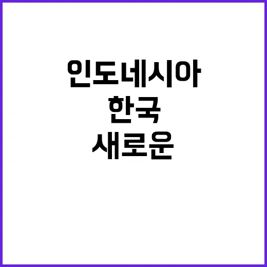 “한국 인도네시아 …