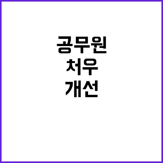 “수의직 공무원 처…