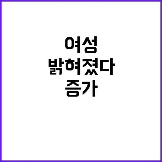 여성연구자 증가 과…