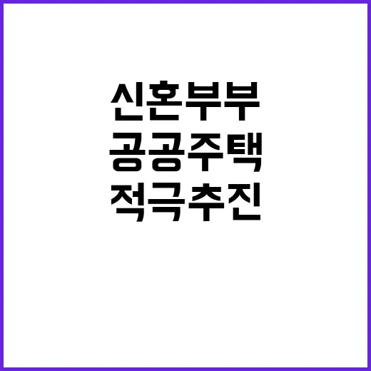 공공주택 신혼부부 …