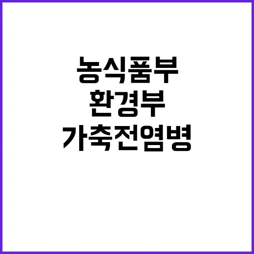 ‘가축전염병 대응’…