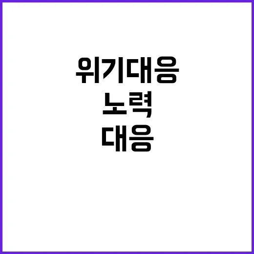 위기대응 기재부의 …