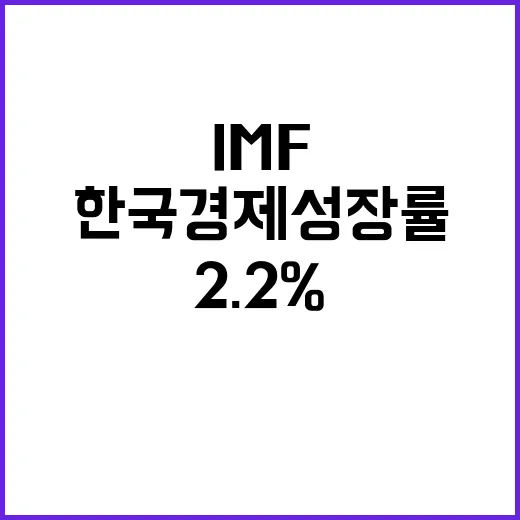 IMF의 한국 경제…