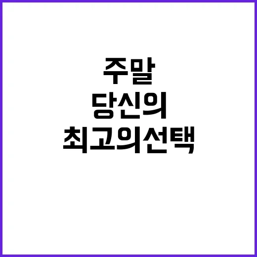 공연 추천 당신의 …