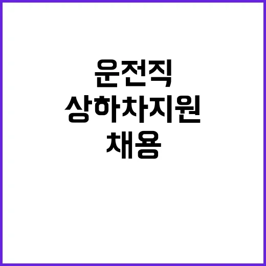 우체국물류지원단 부산지사 부산, 울산, 창원, 진주사업소 추석 특별소통 기간제(운전직, 상하차) 채용 공고