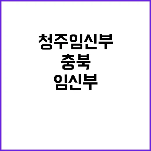 “충북 청주 임신부 현재 안정 상태 유지 중”