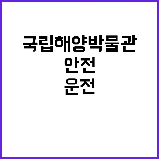 국립해양박물관 비정…