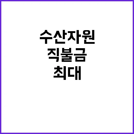 소중한 수산자원 최…