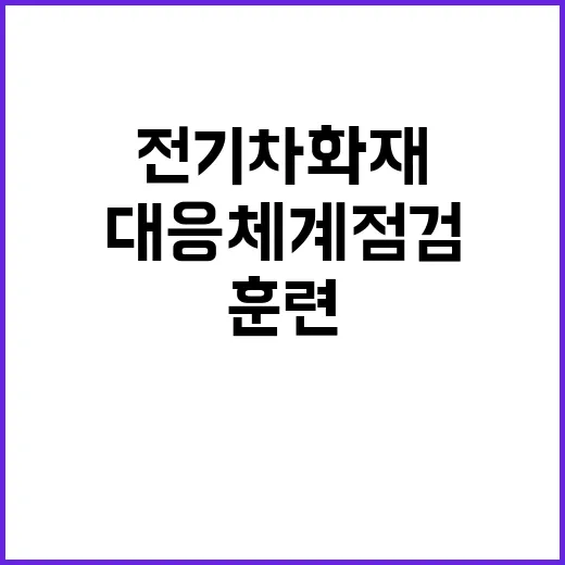 “전기차 화재” 대…