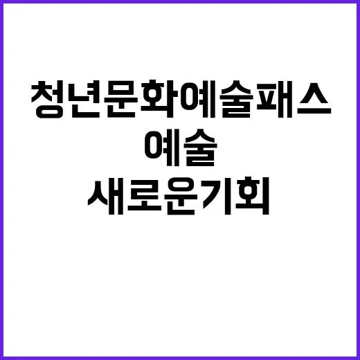 청년문화예술패스 콘…