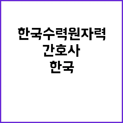 한국수력원자력 비정…