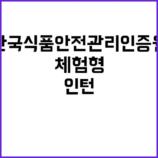 한국식품안전관리인증…