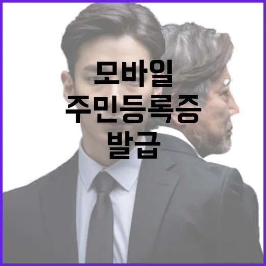 모바일 주민등록증 3월 전국 발급 시작!