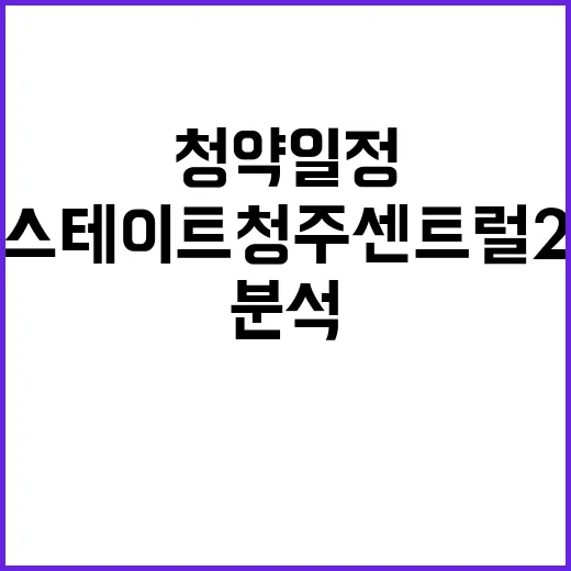 힐스테이트 청주센트…