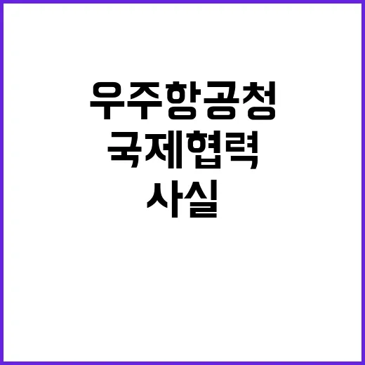 우주항공청 “미루기…