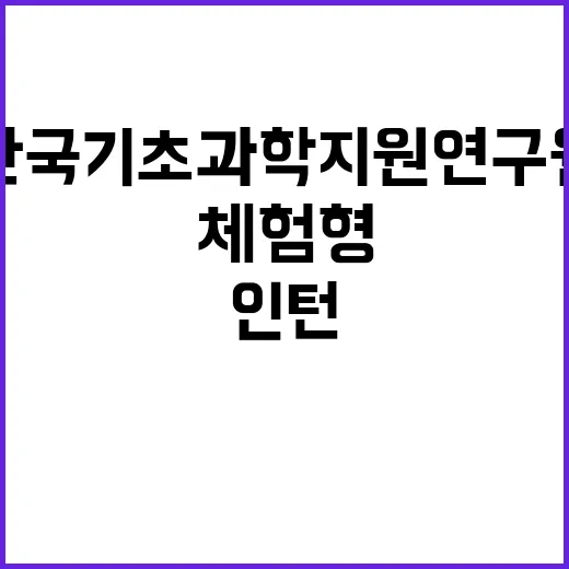 2024년 제2차 체험형 인턴직원 공개채용