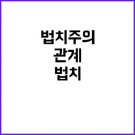 법치주의 고용부의 노사 관계에 대한 진실 공개!