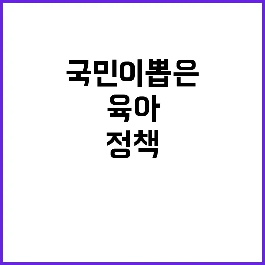 육아보육 정책 국민…