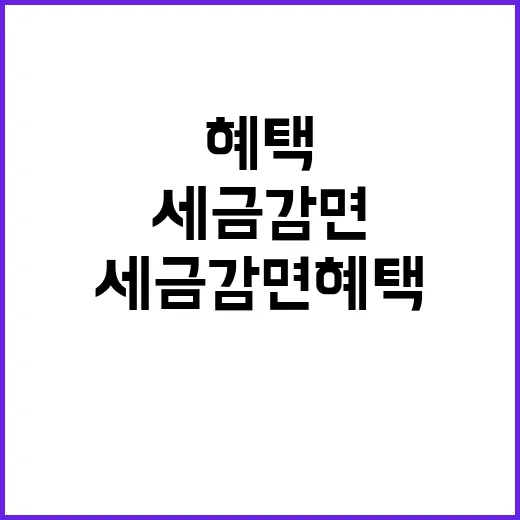 스프링클러 설치로 세금 감면 혜택 받을 기회!