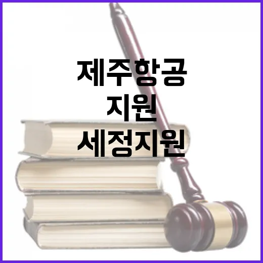 제주항공 세정지원 …