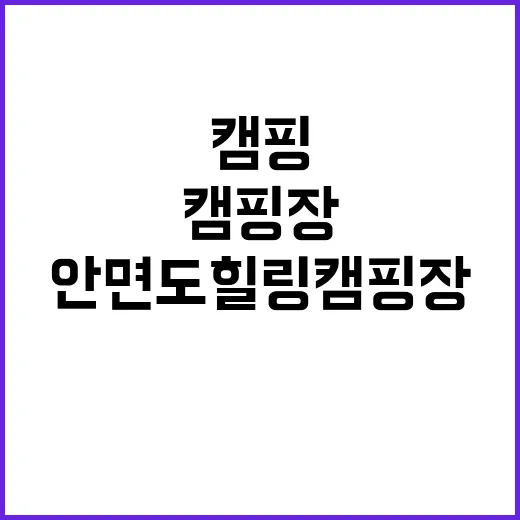 안면도힐링캠핑장 최…