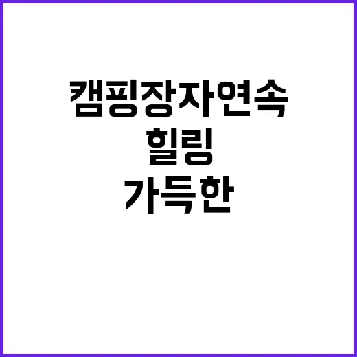 포레스트 캠핑장