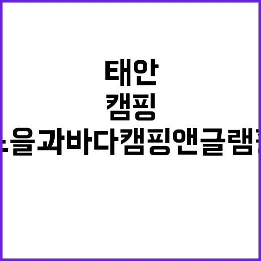 태안노을과바다캠핑앤글램핑