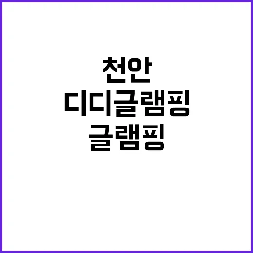 천안 디디글램핑 완…