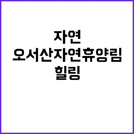 오서산자연휴양림