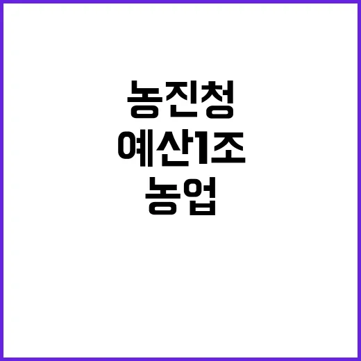 스마트농업 농진청 …