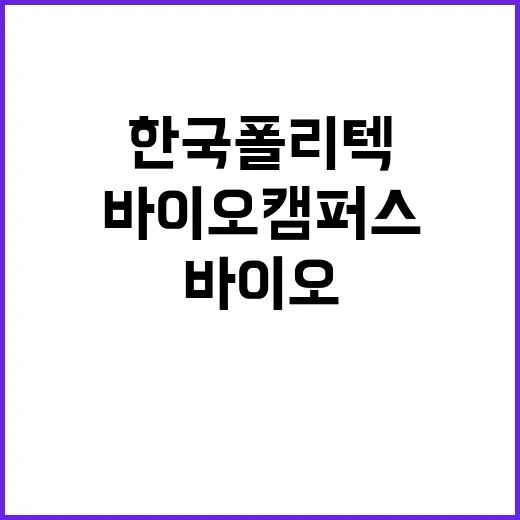 학교법인한국폴리텍 …