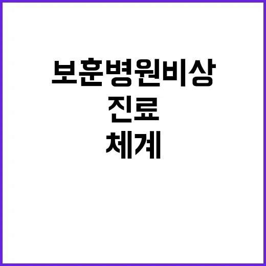 보훈대상자 진료 보…