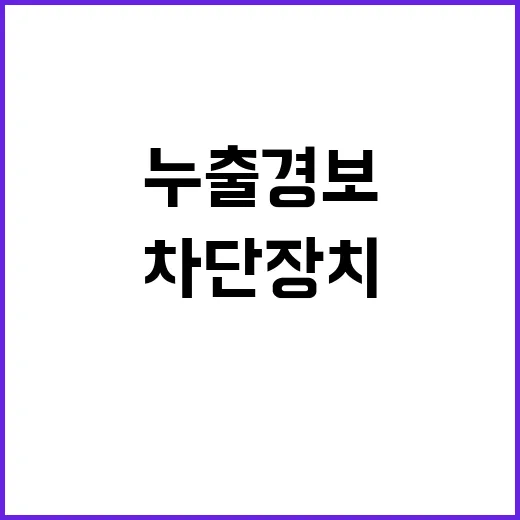 LPG 누출 경보 스마트폰 차단 장치 등장!