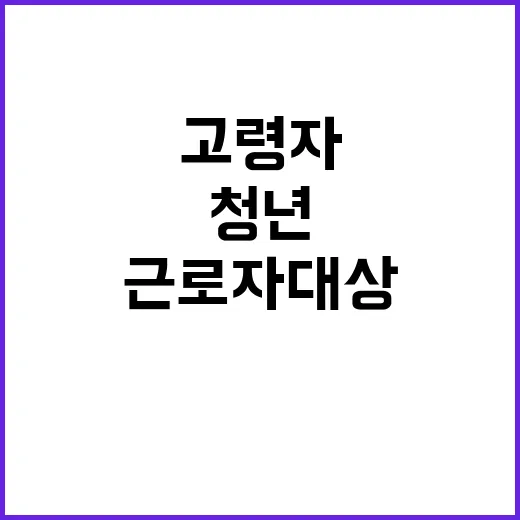 공공임대주택 청년 고령자 지역 근로자 대상 공모!