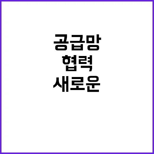 공급망 협력 한싱가…