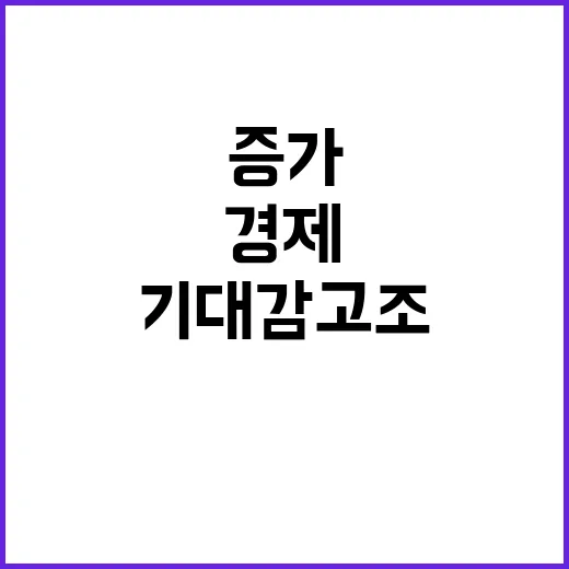 수출 증가 경제 활…