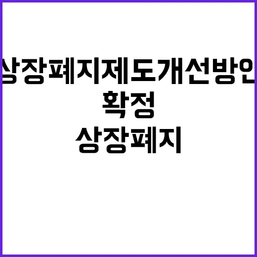 상장폐지 제도 개선…