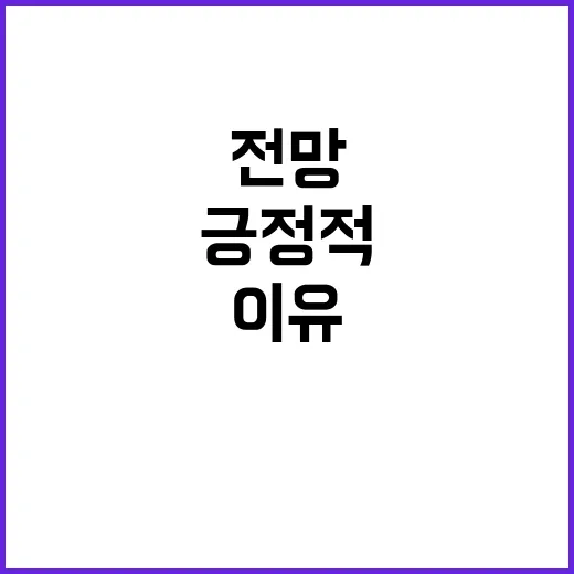 수출 기재부의 긍정적 전망 공개! 클릭해야 할 이유!