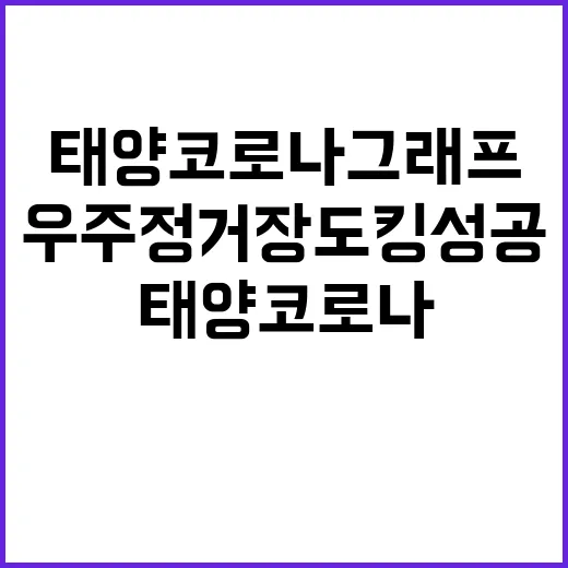 태양 코로나그래프 …