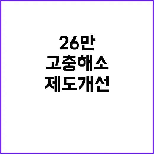 권익위 26만 고충…