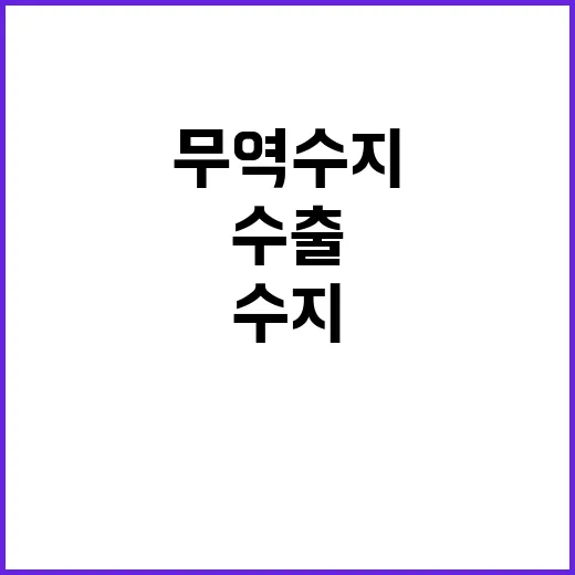 무역수지 2018년 이후 최대 수출 5658억 달러!