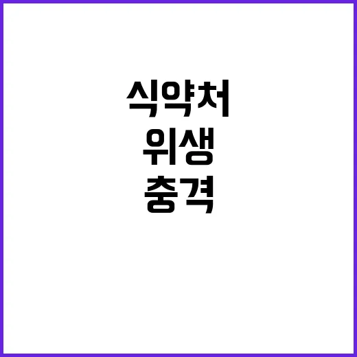 식약처 5899곳 …