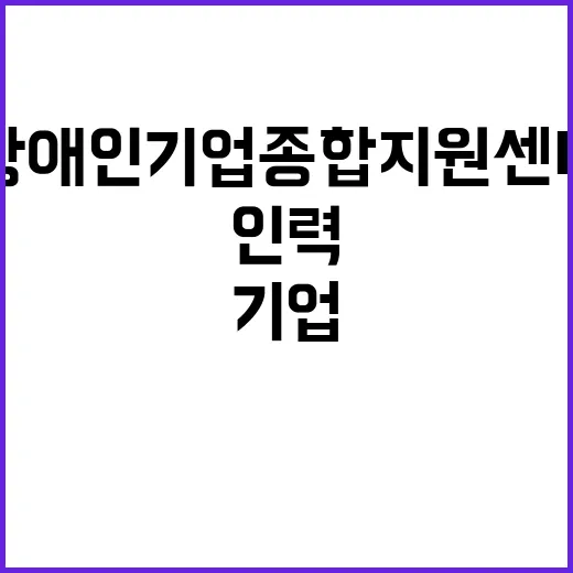 2024년도 5차 장애인기업종합지원센터 직원채용 공고 (기간제 인력 채용)_충남 가치만드소