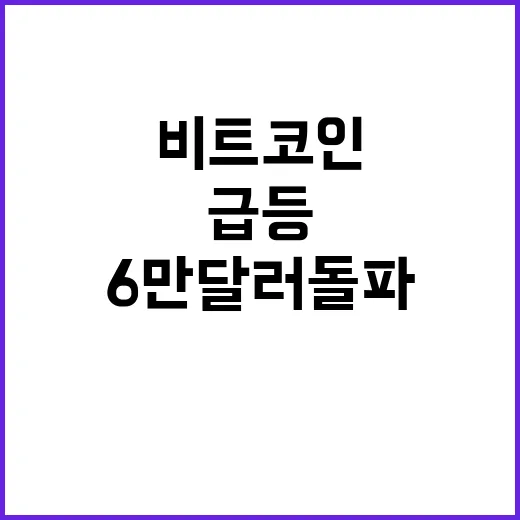 비트코인 급등? 6…